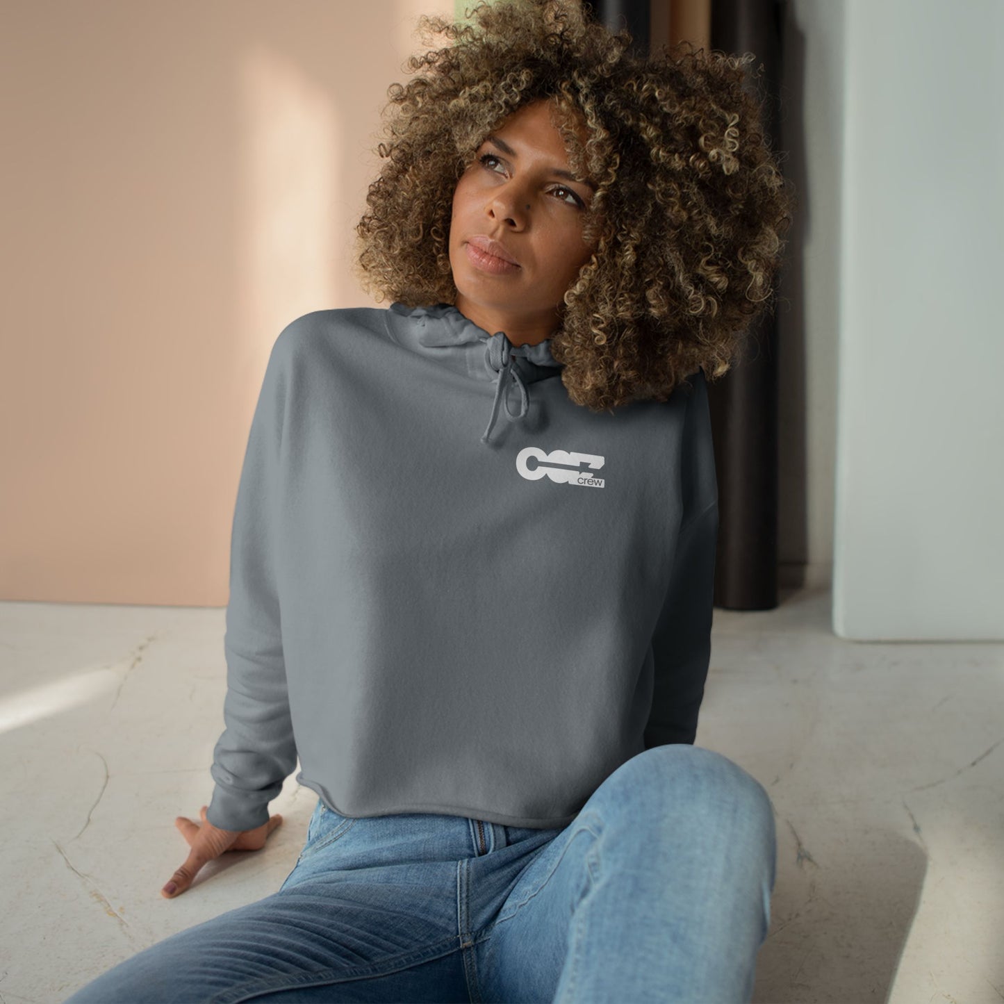 CAZ Crew Crop Hoodie