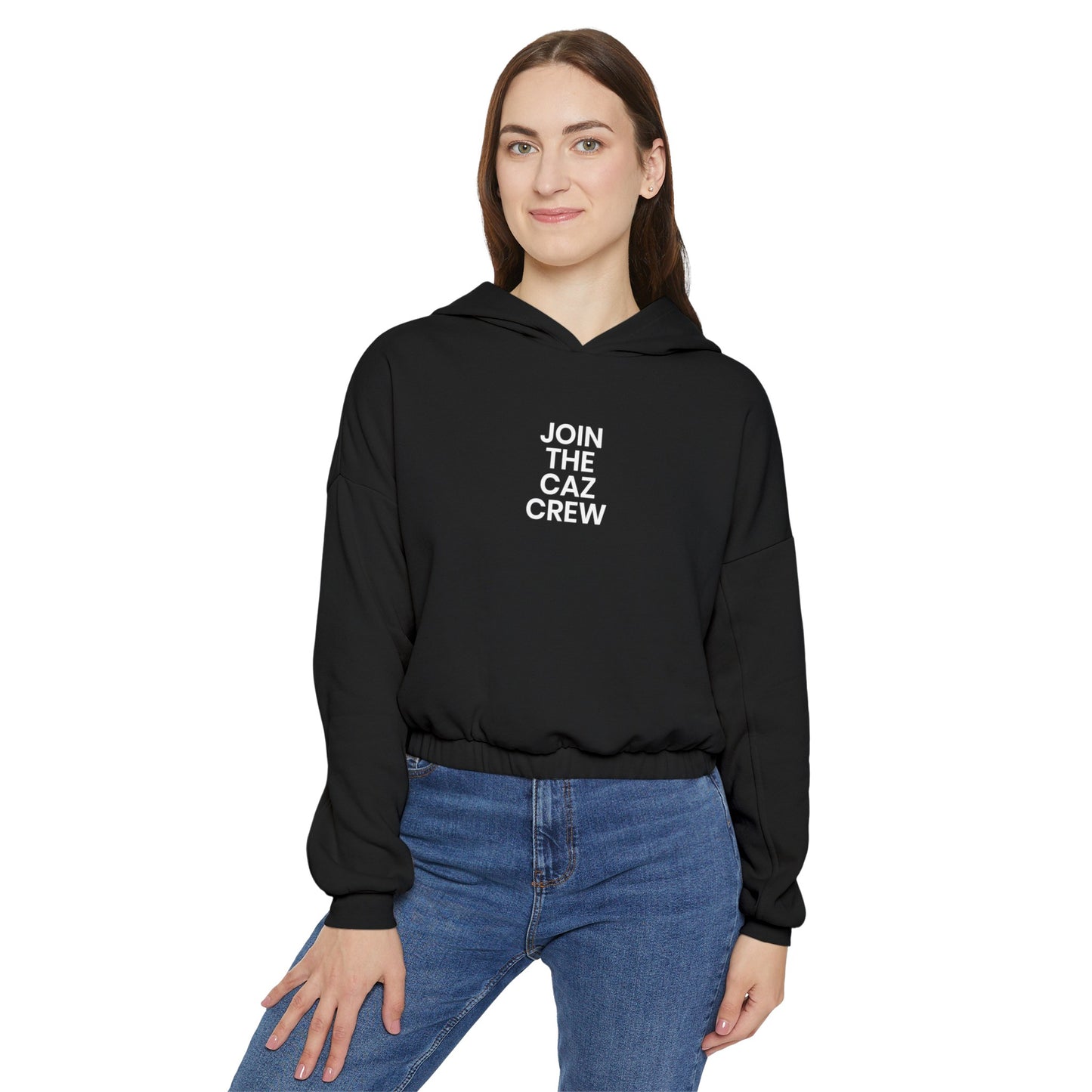 Join the CAZ Crew Cinched Bottom Hoodie