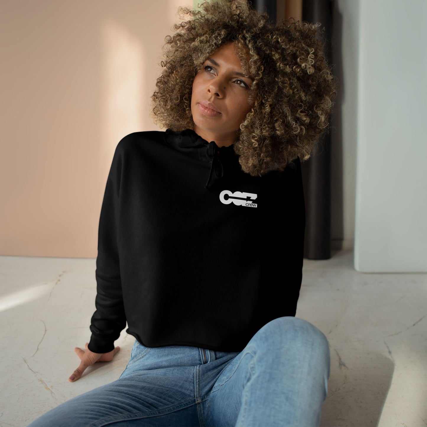 CAZ Crew Crop Hoodie
