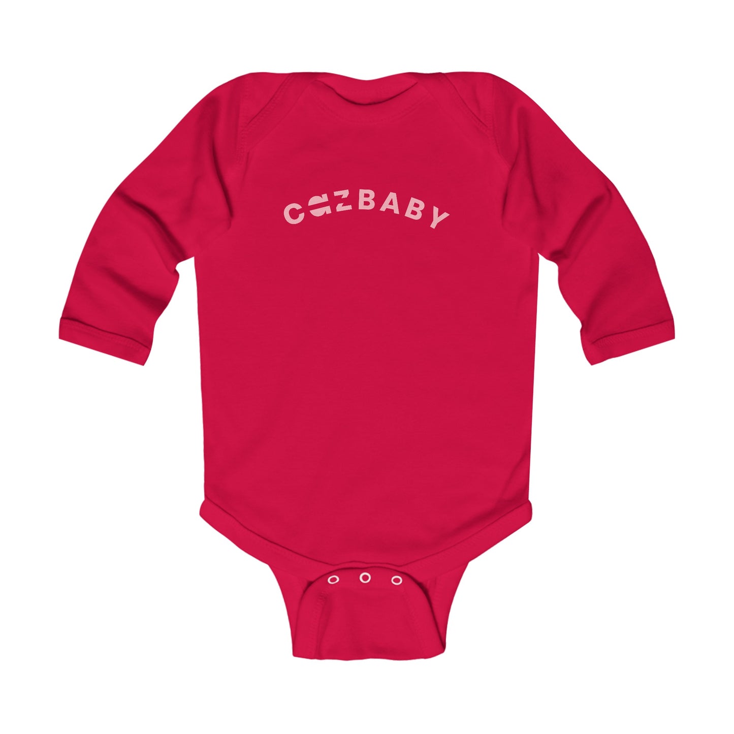 CAZ Baby Long Sleeve Bodysuit for the Girlies