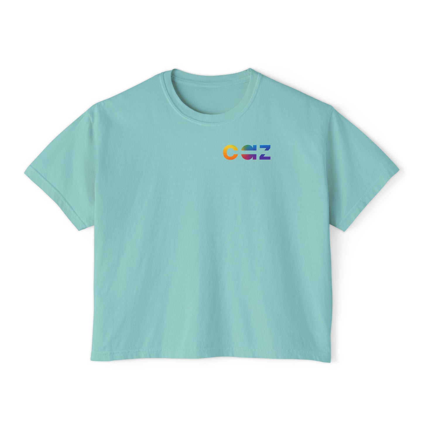 CAZCREW Women's Boxy Pride Tee