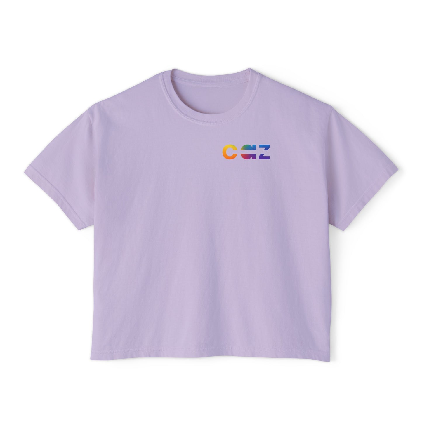 CAZCREW Women's Boxy Pride Tee