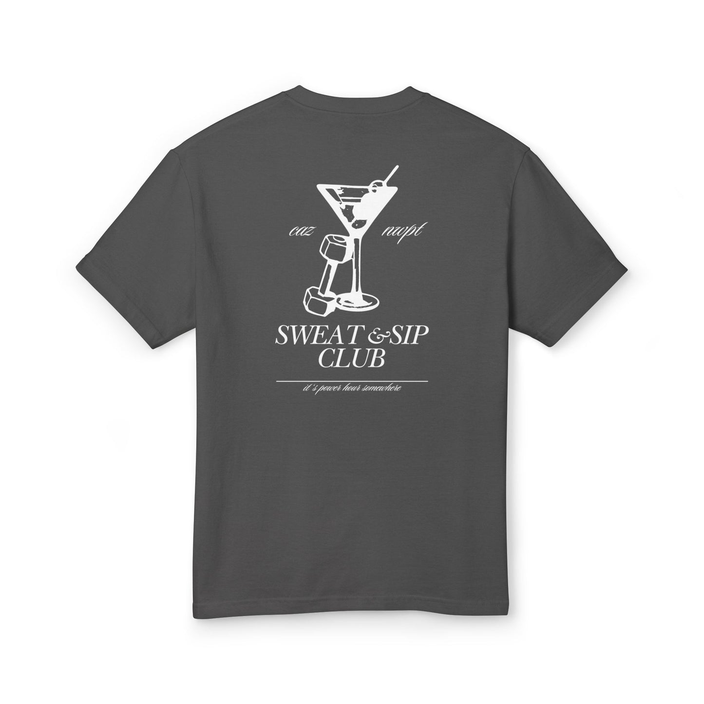 CAZ Sweat & Sip Tee