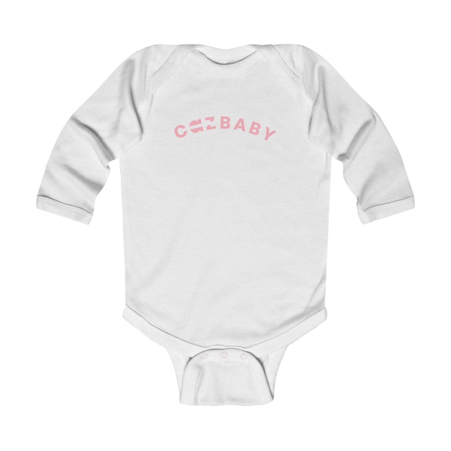 CAZ Baby Long Sleeve Bodysuit for the Girlies