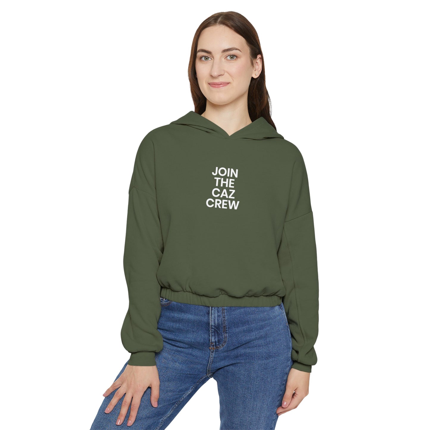 Join the CAZ Crew Cinched Bottom Hoodie