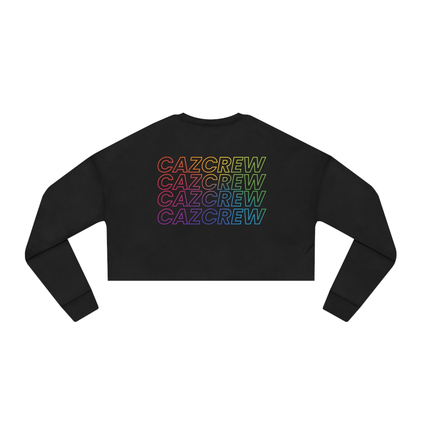 CAZCREW Love Cropped Sweatshirt