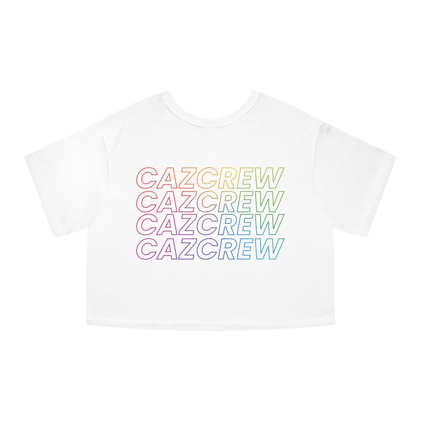 Champion Cropped CAZ Pride Tee