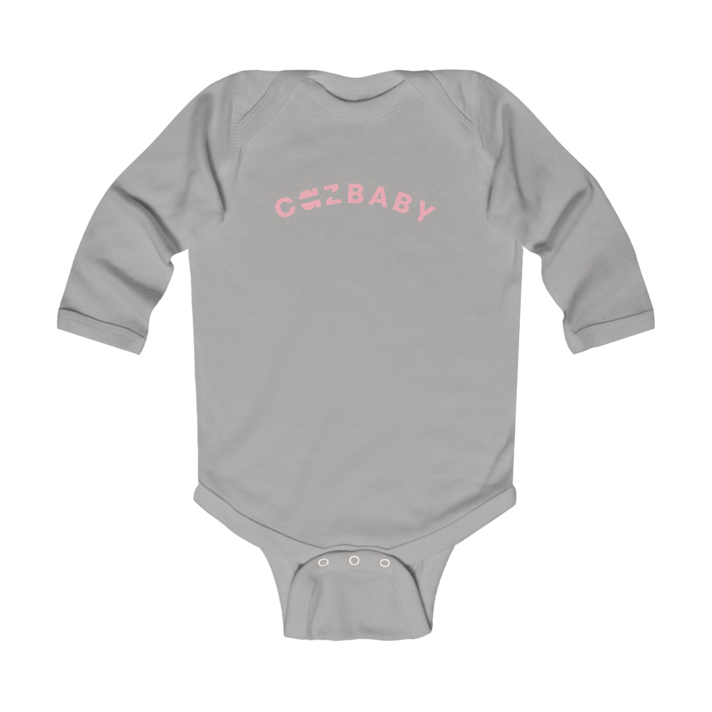 CAZ Baby Long Sleeve Bodysuit for the Girlies