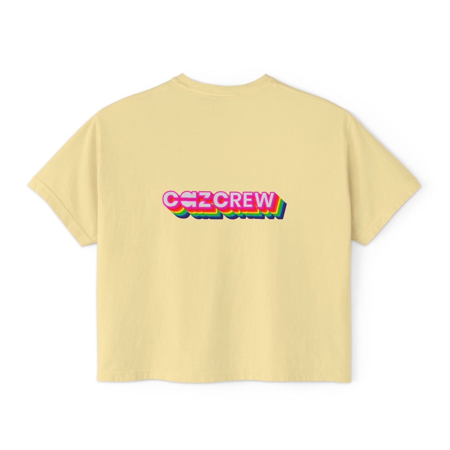 CAZCREW Women's Boxy Pride Tee