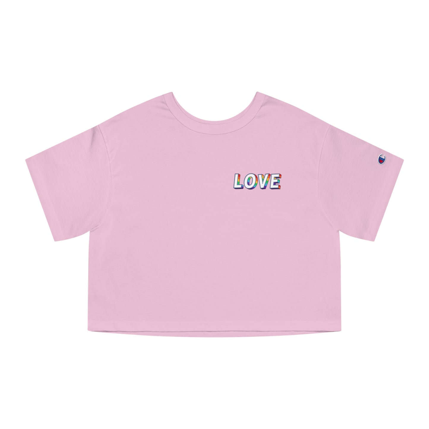 Champion Cropped CAZCREW Love Tee