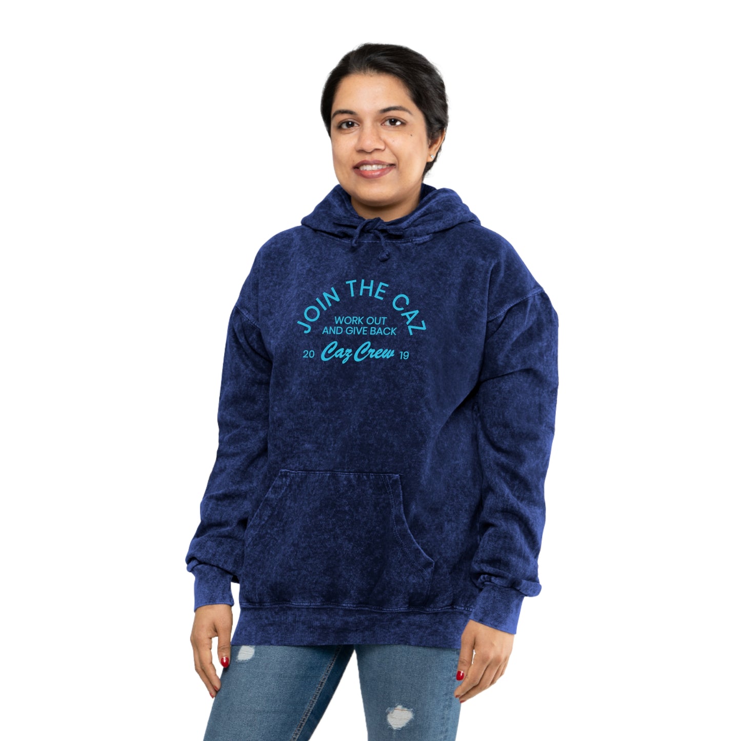 Unisex Mineral Wash Hoodie