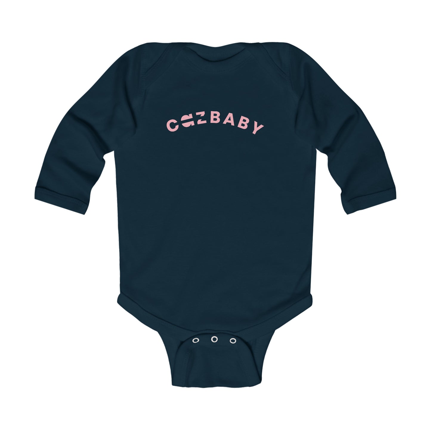 CAZ Baby Long Sleeve Bodysuit for the Girlies