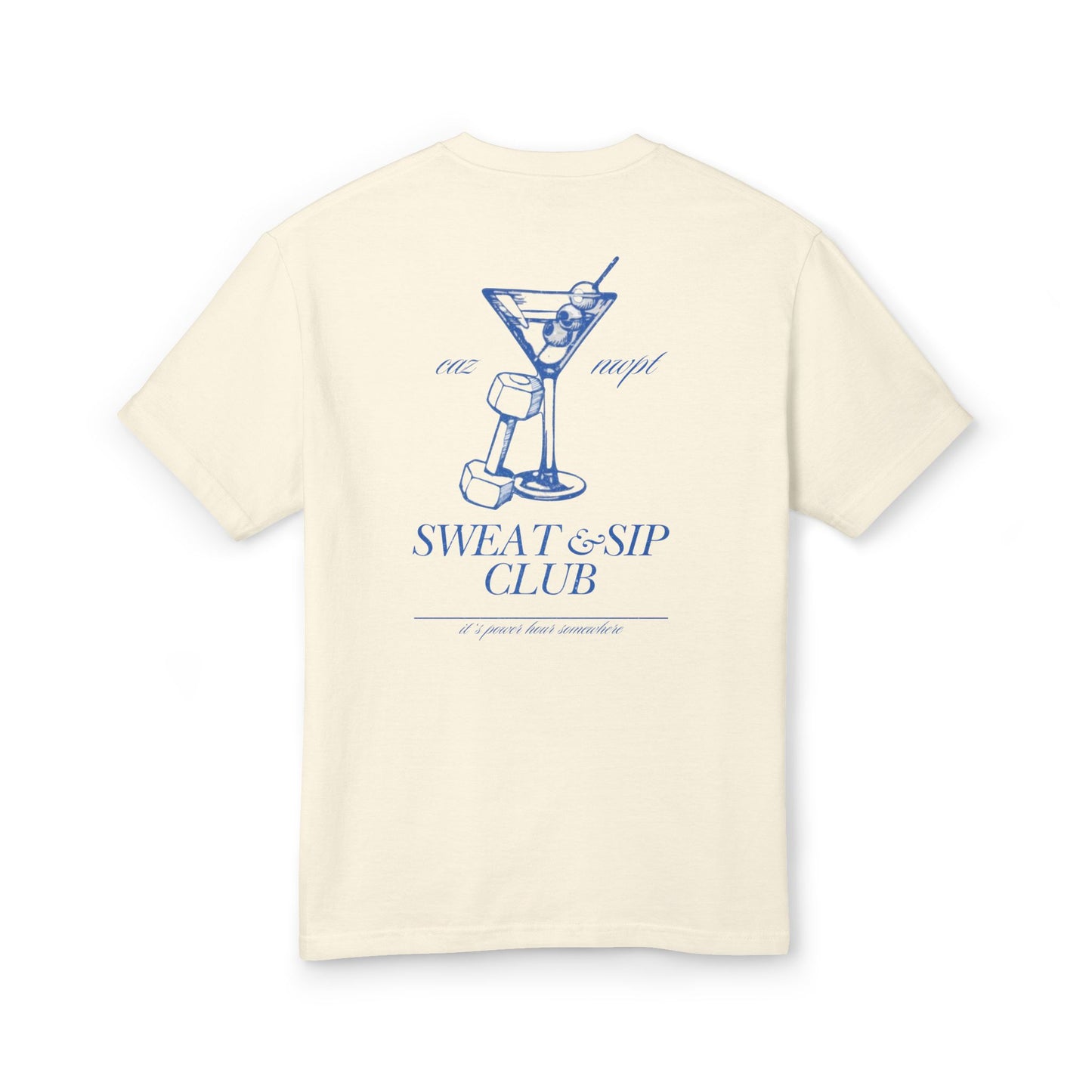 CAZ Sweat & Sip Tee