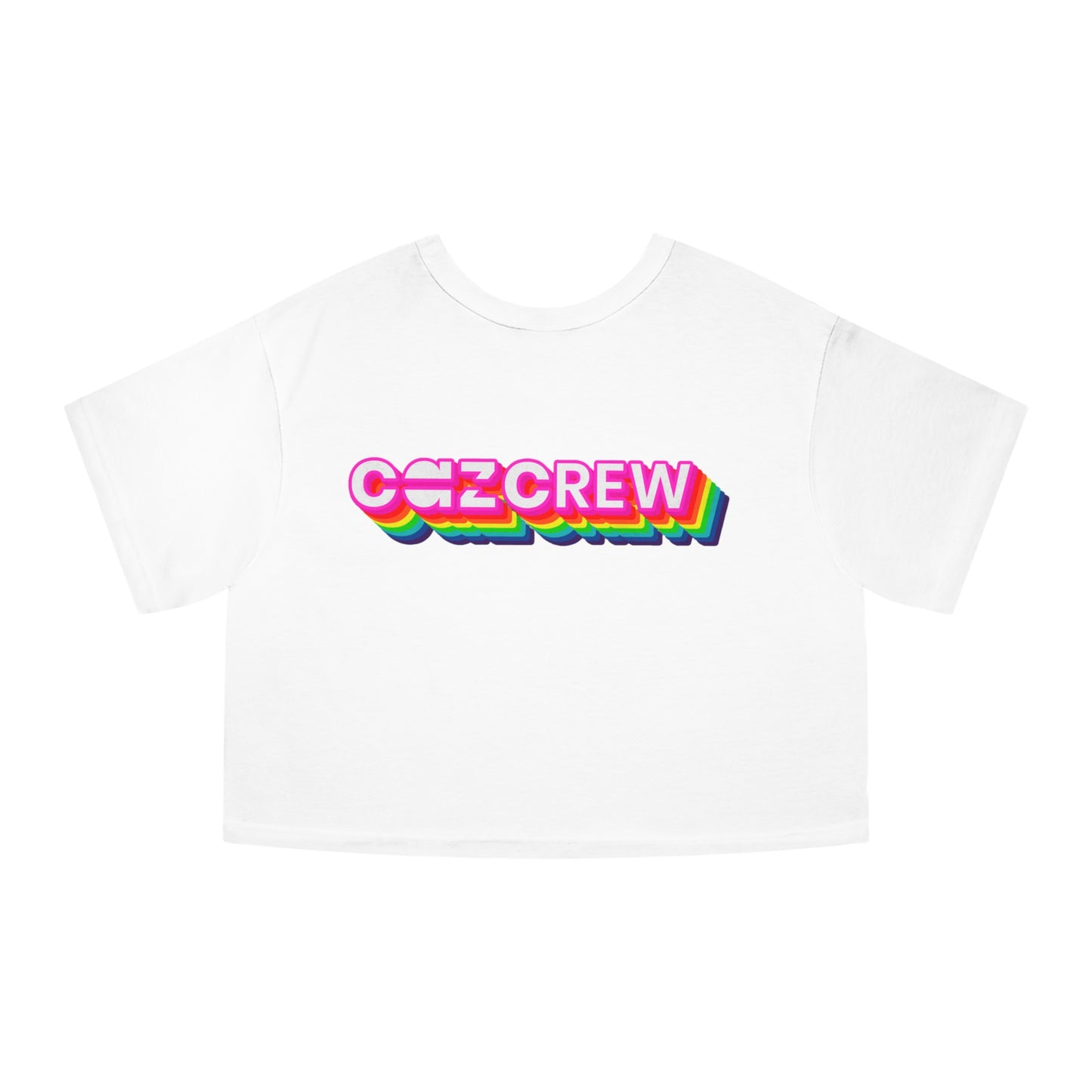 Champion Cropped CAZCREW Pride Tee