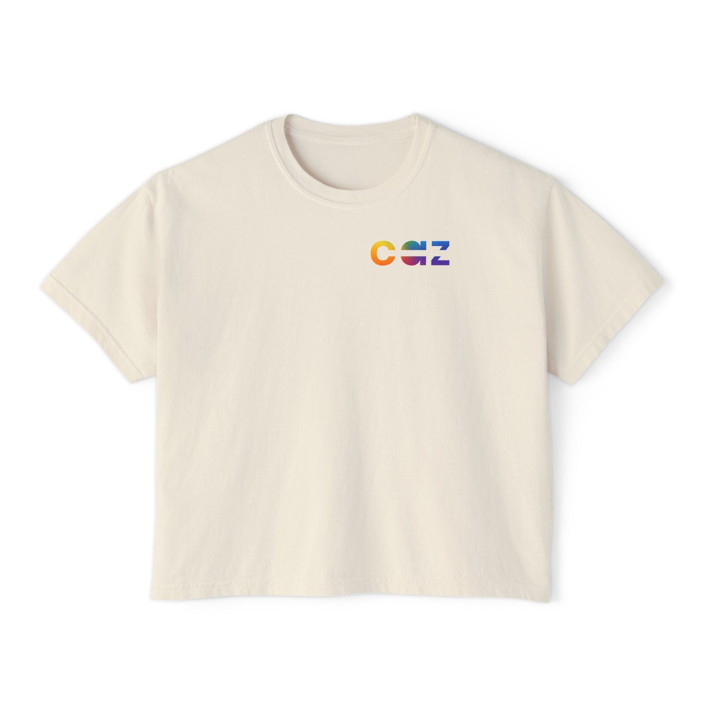 CAZCREW Women's Boxy Pride Tee