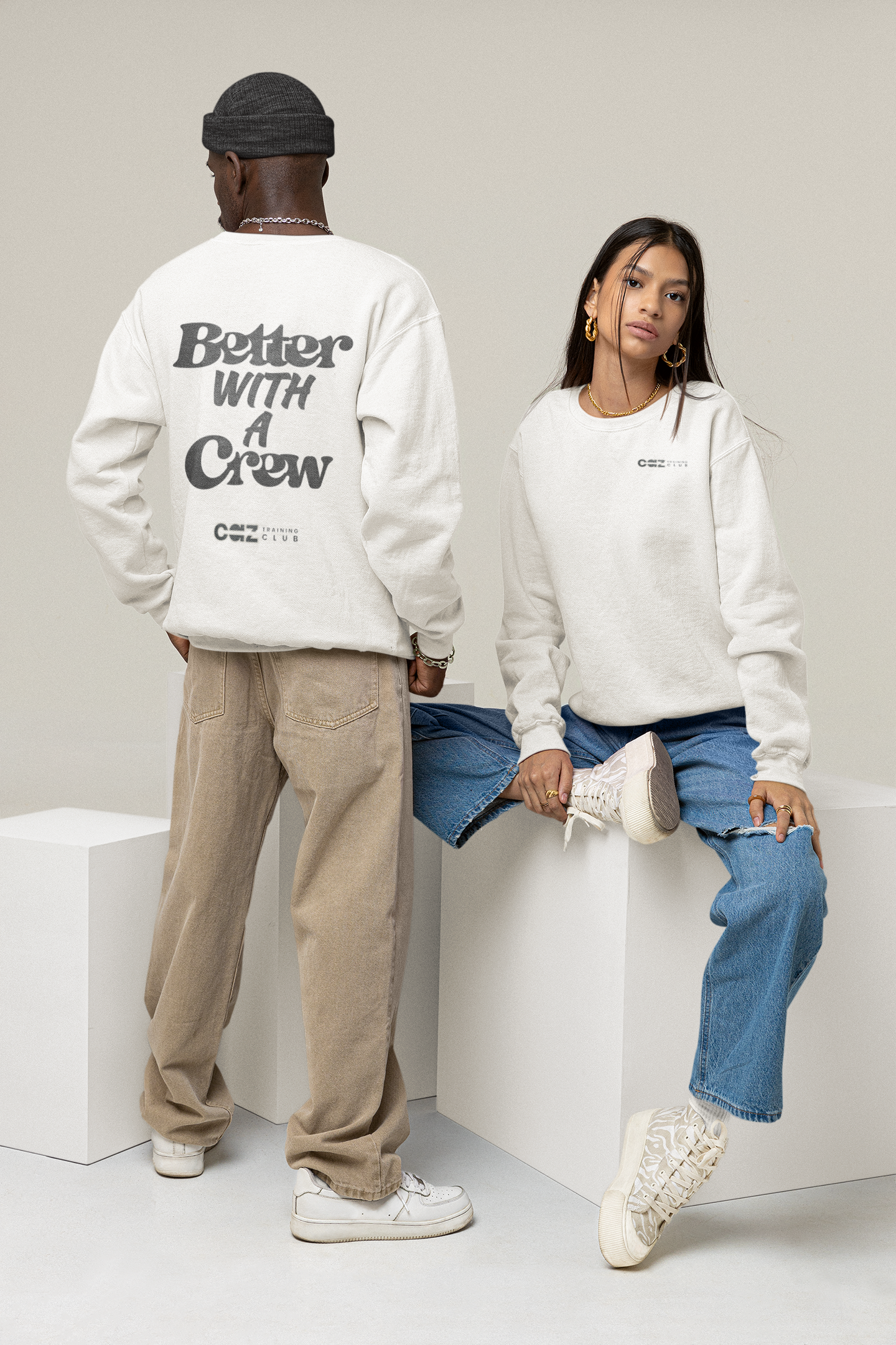 Better with a Crewneck