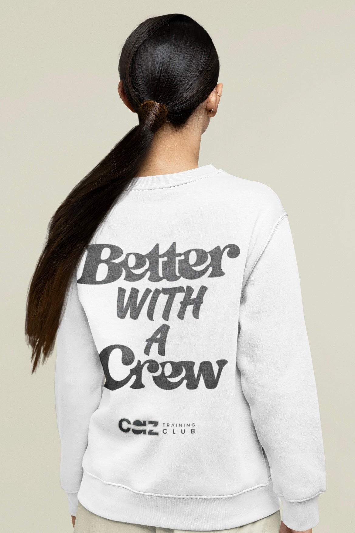 Better with a Crewneck